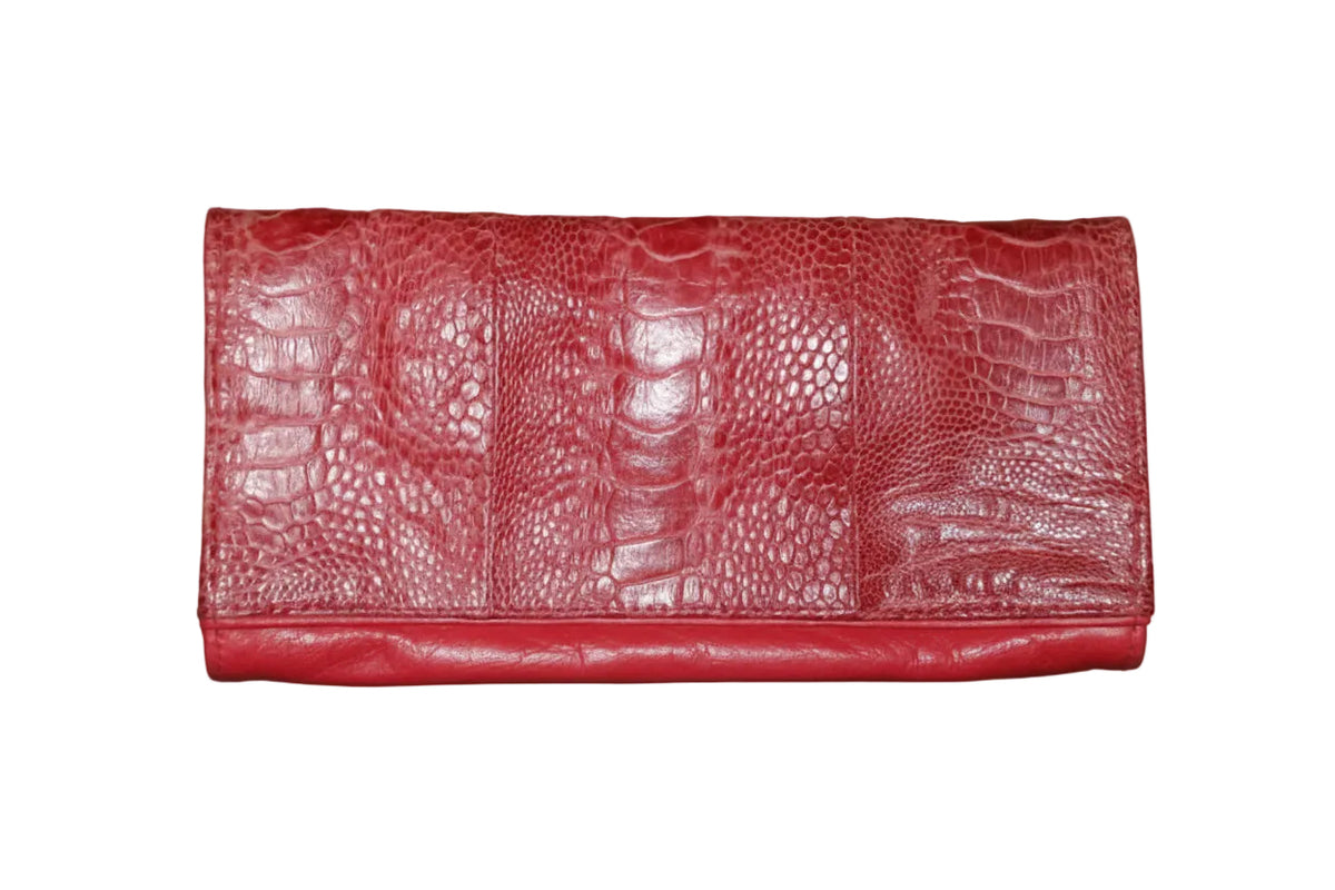R+Y Augousti — Exotische Lederclutch mit Rochenverschluss