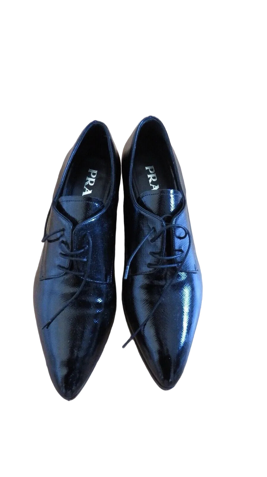 PRADA Dandy Size 40 Black Leather Prada