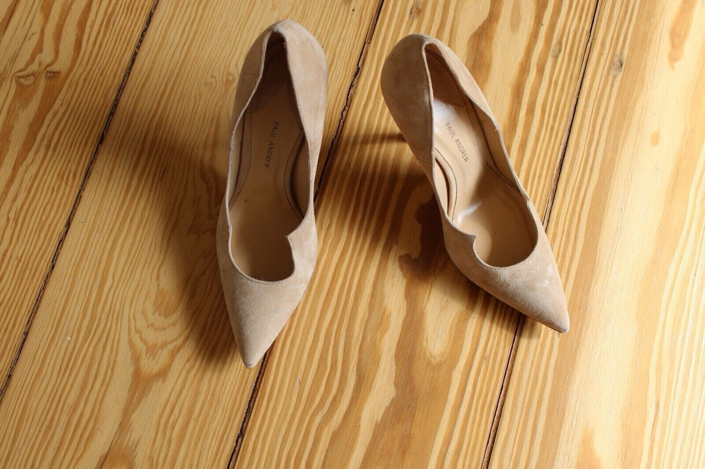 Paul Andrew Pumps, size 40, brand , cream