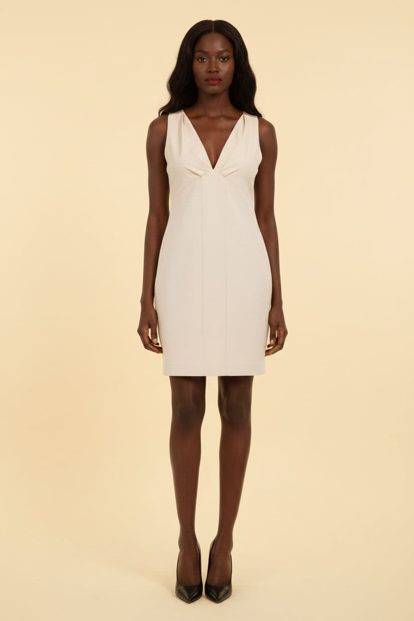 Schumacher Dress Material: Lambskin and cotton Size 34