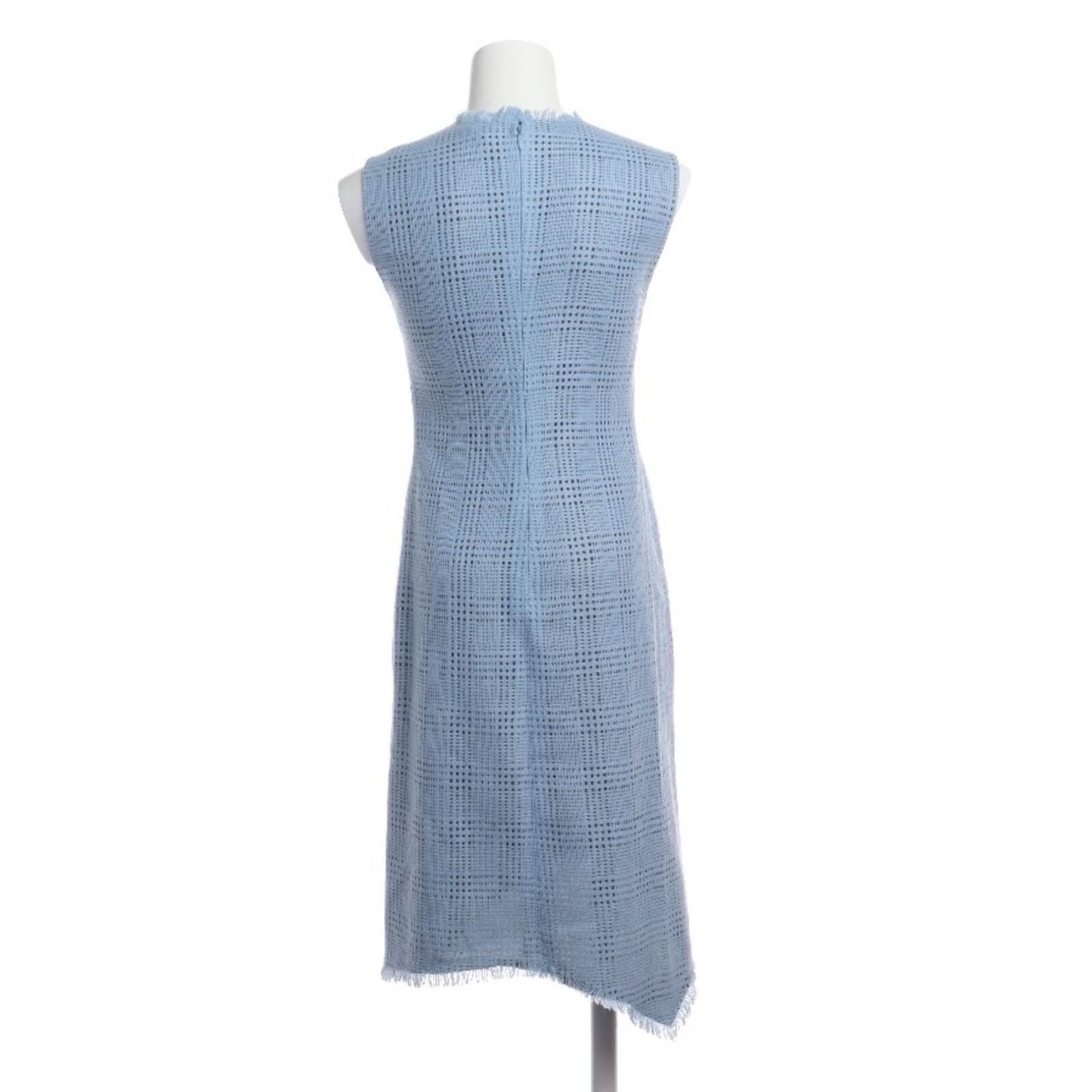 Gianni Versace — V-Ausschnitt-Midikleid aus Angora