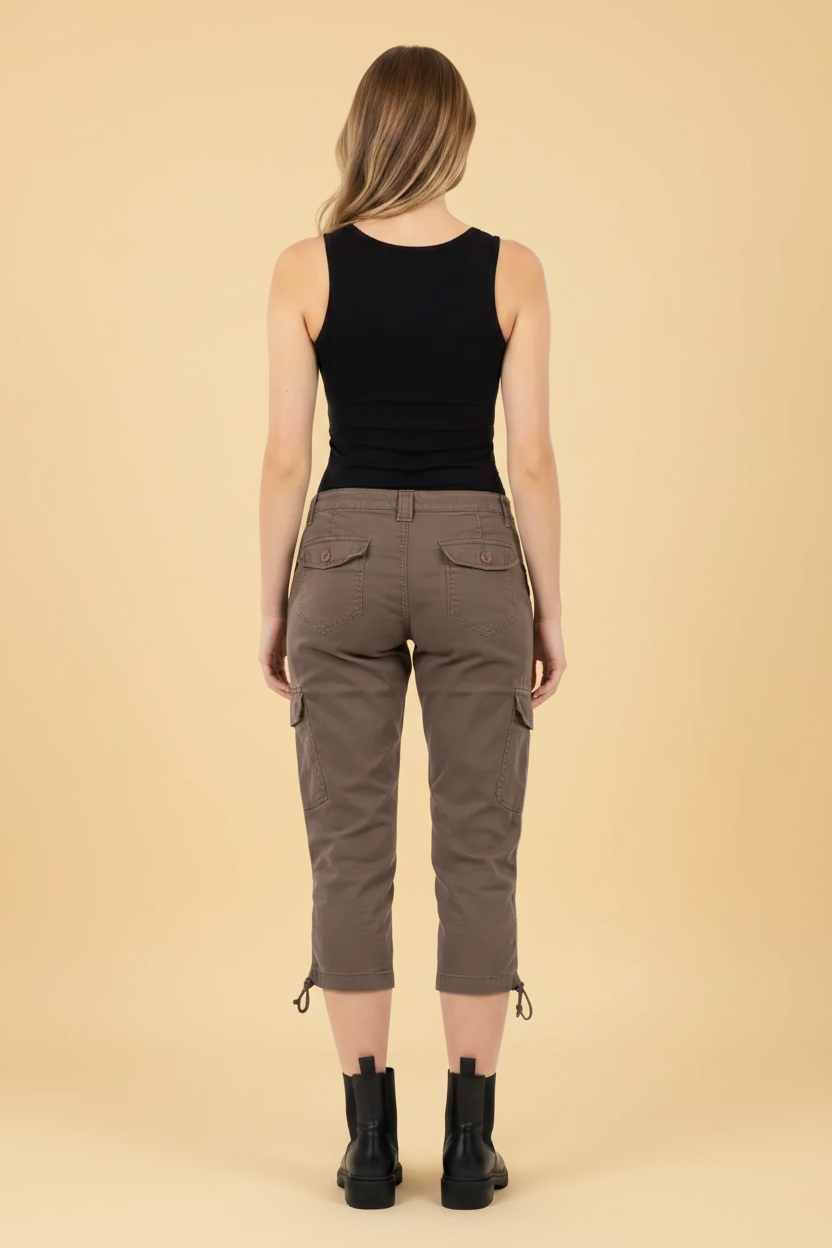 Mango — Vintage 90s Chino Trousers in Khaki