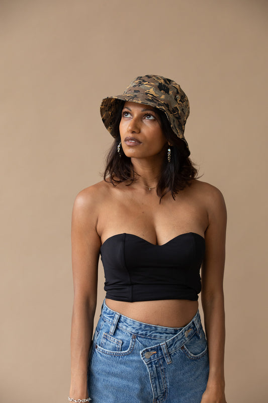 Tchibo Corsage – Black, Size 34