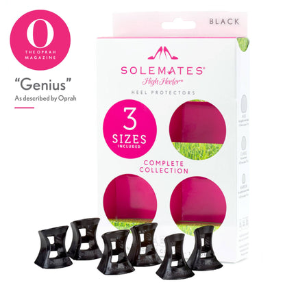 Solemates Komplettset – Mehrfachpaar-Schutz für High Heels: Clear