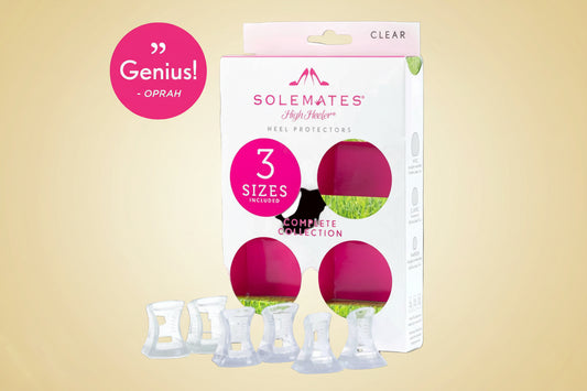 Solemates Komplettset mehrfachpaar-schutz für high heels: clear — rent from Laura Messerschmitt, Berlin stylist