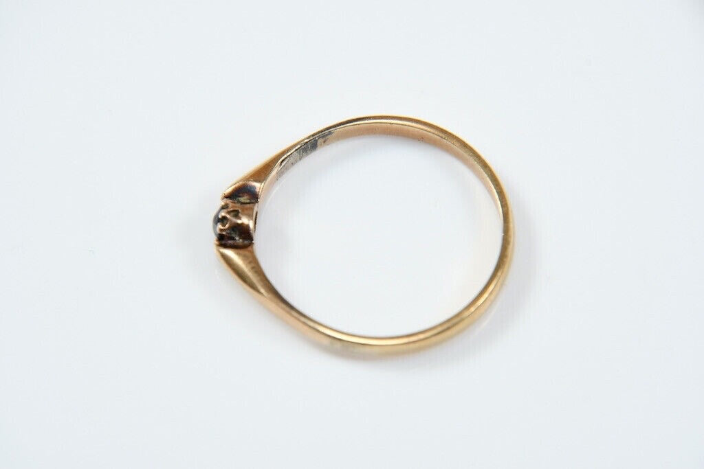 585 Gold Ring – 14K – Sapphire – Ring Size 55