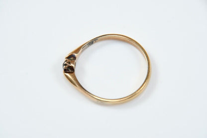 585 Gold Ring – 14K – Sapphire – Ring Size 55