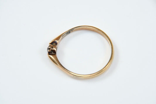 585 Gold Ring – 14K – Sapphire – Ring Size 55