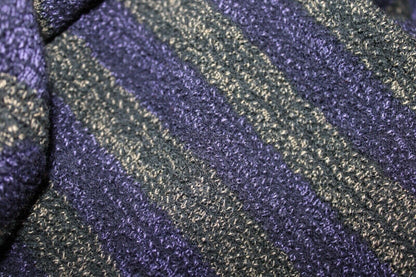 PRADA – Striped Wool &amp; Silk Sweater – Size 36 – 70% Wool / 30% Silk
