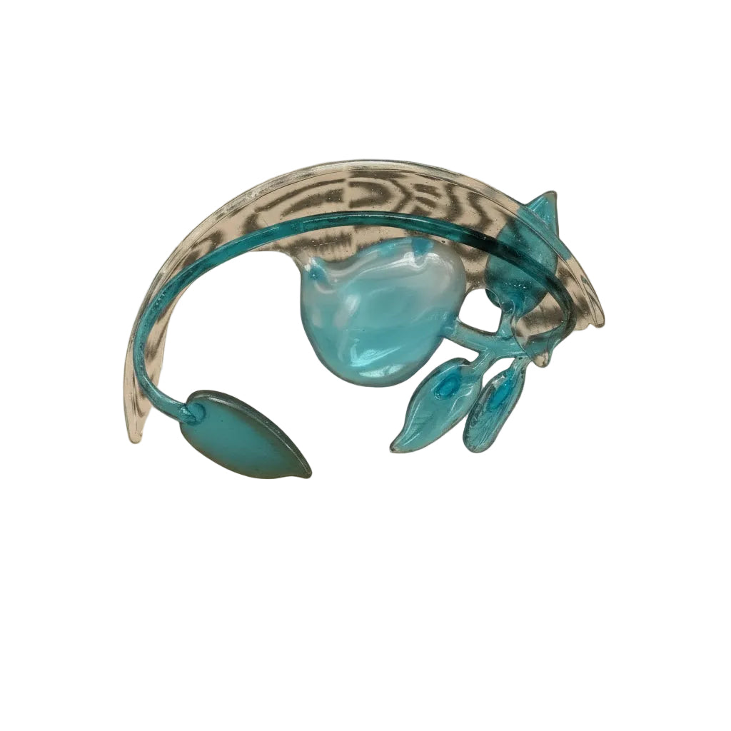 Pilgrim Bracelet & Ring Set – Turquoise Blue