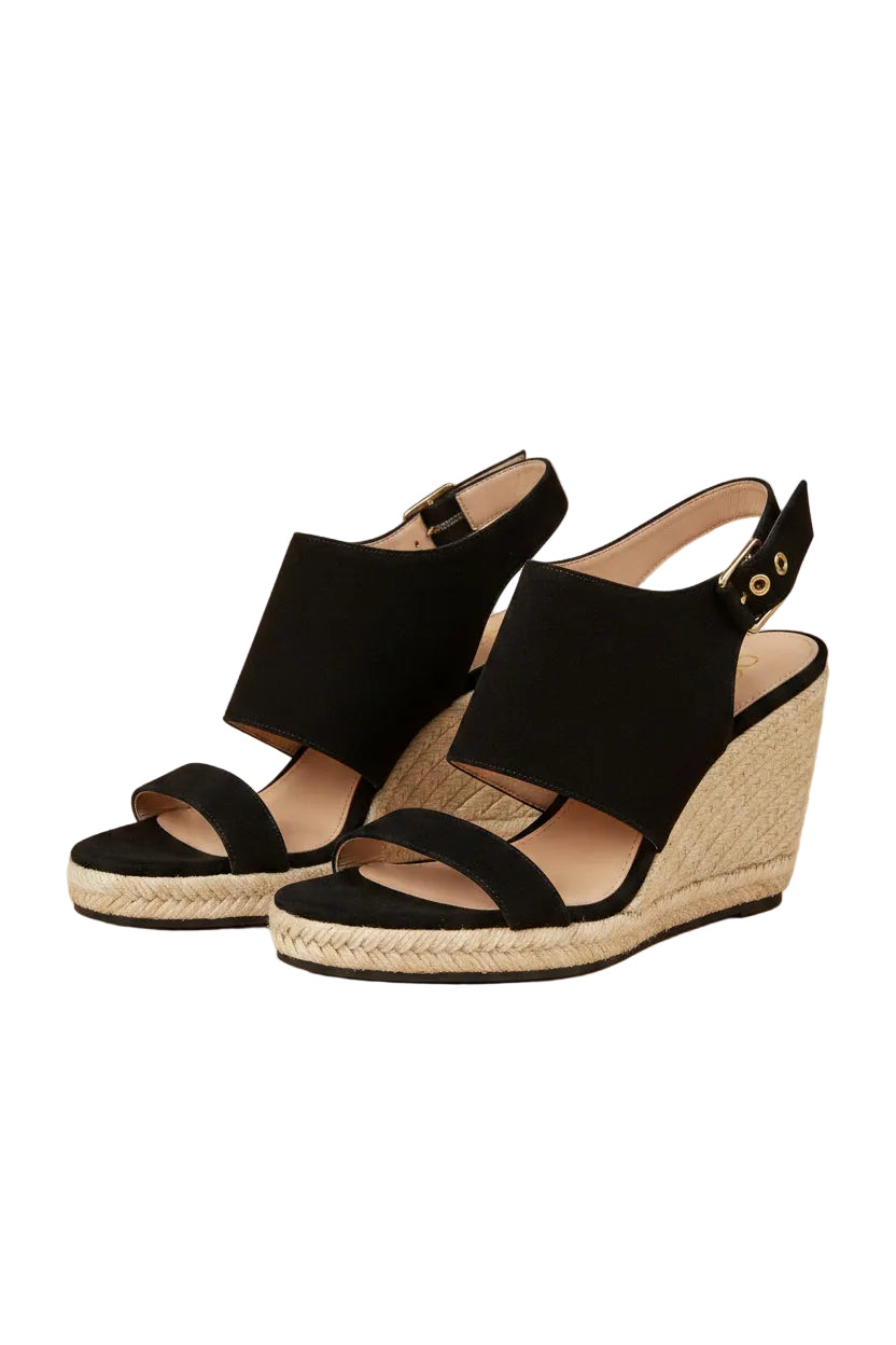 Rebecca Minkoff Suri Wedges – Size 40 / 9 – Black – Leather