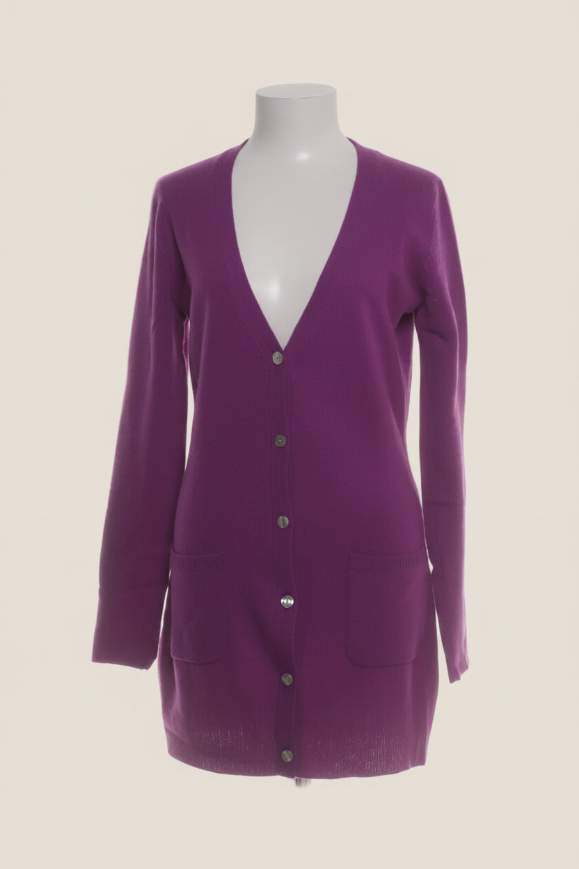 Polo Sylt — Fuchsia Wollstrickpullover