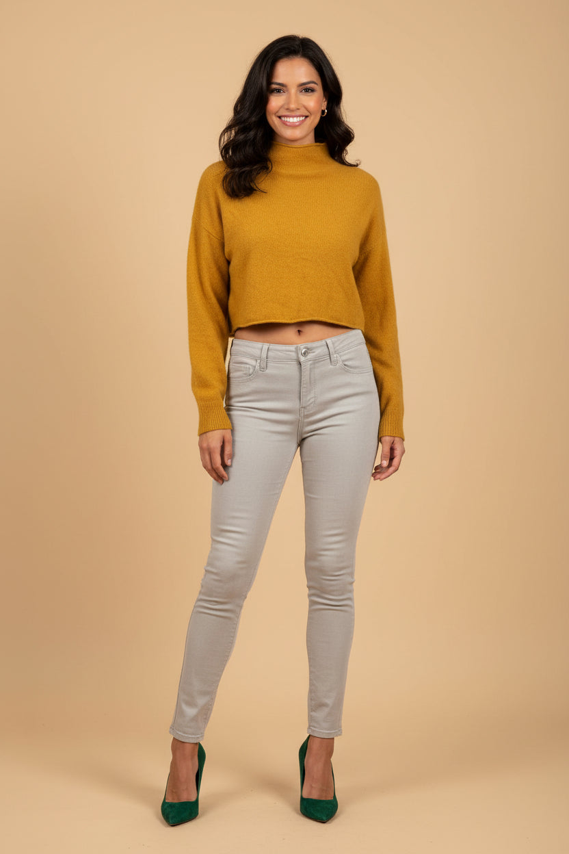 Reformation – Recycled Cashmere & Wool Turtleneck Sweater – Size S / 36