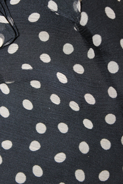 Christian Louboutin Silk Polka Dot Loubie Shoulder Bag