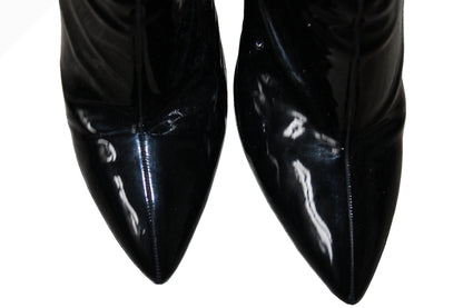Vintage Alaïa Paris Black Patent Leather Heels – EU 40