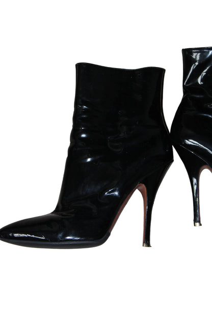 Vintage Alaïa Paris Black Patent Leather Heels – EU 40