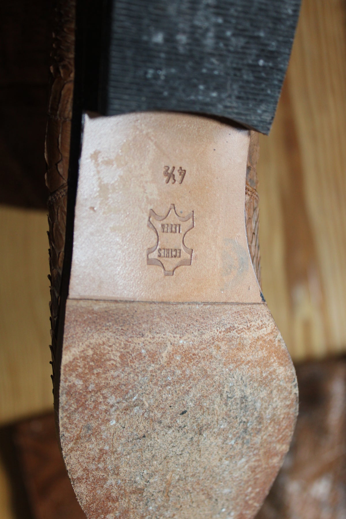 Vintage Leather Boots, Germany, 1933–1945 – Size 37.5