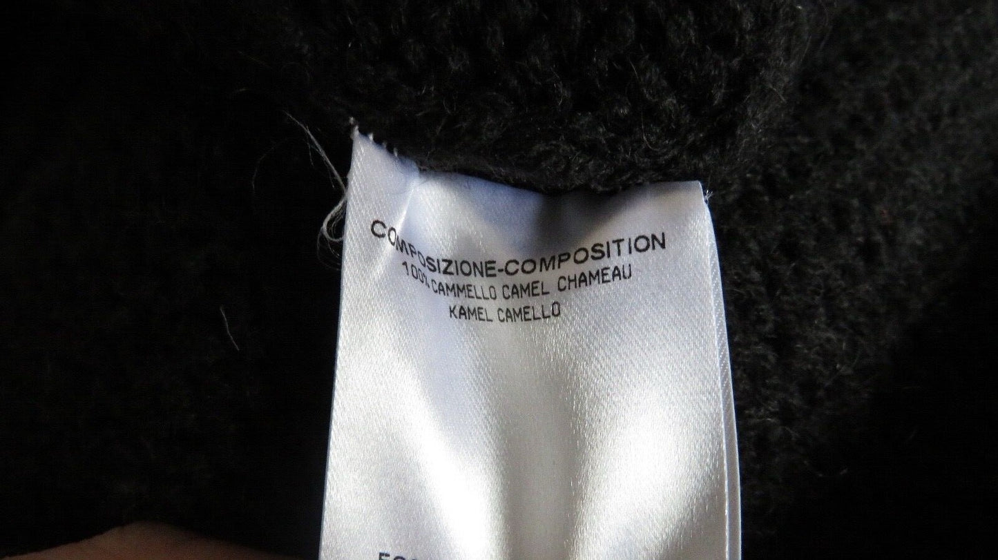 GUCCI Cape, black, one size, pure camel hair, one size