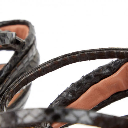 Alaïa Python Leather Pumps – EU 40