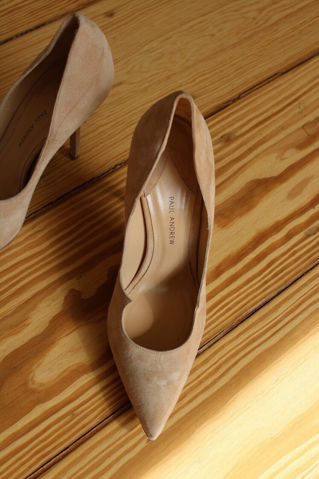Paul Andrew Pumps, size 40, brand , cream