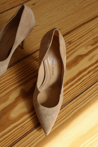 Paul Andrew Pumps, size 40, brand , cream