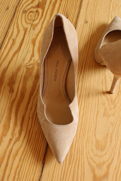 Paul Andrew Pumps, size 40, brand , cream