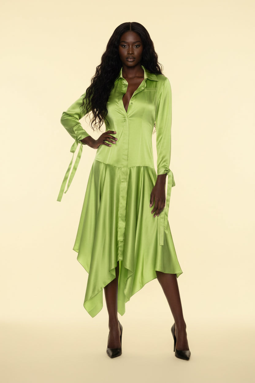 Matériel Tbilisi Neon S Cocktail Dress Silk