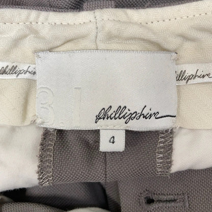 3.1 Phillip Lim Cotton Pants, Size: 34, Gray