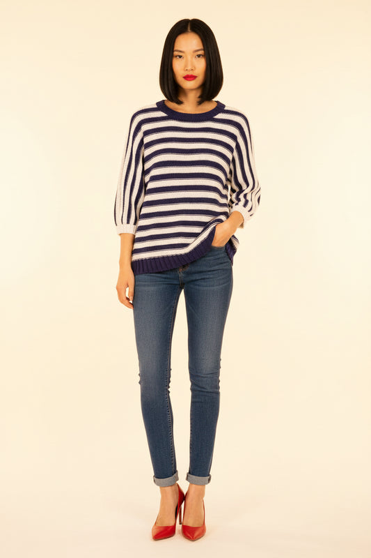 Grifoni Knit Sweater, Size: 40