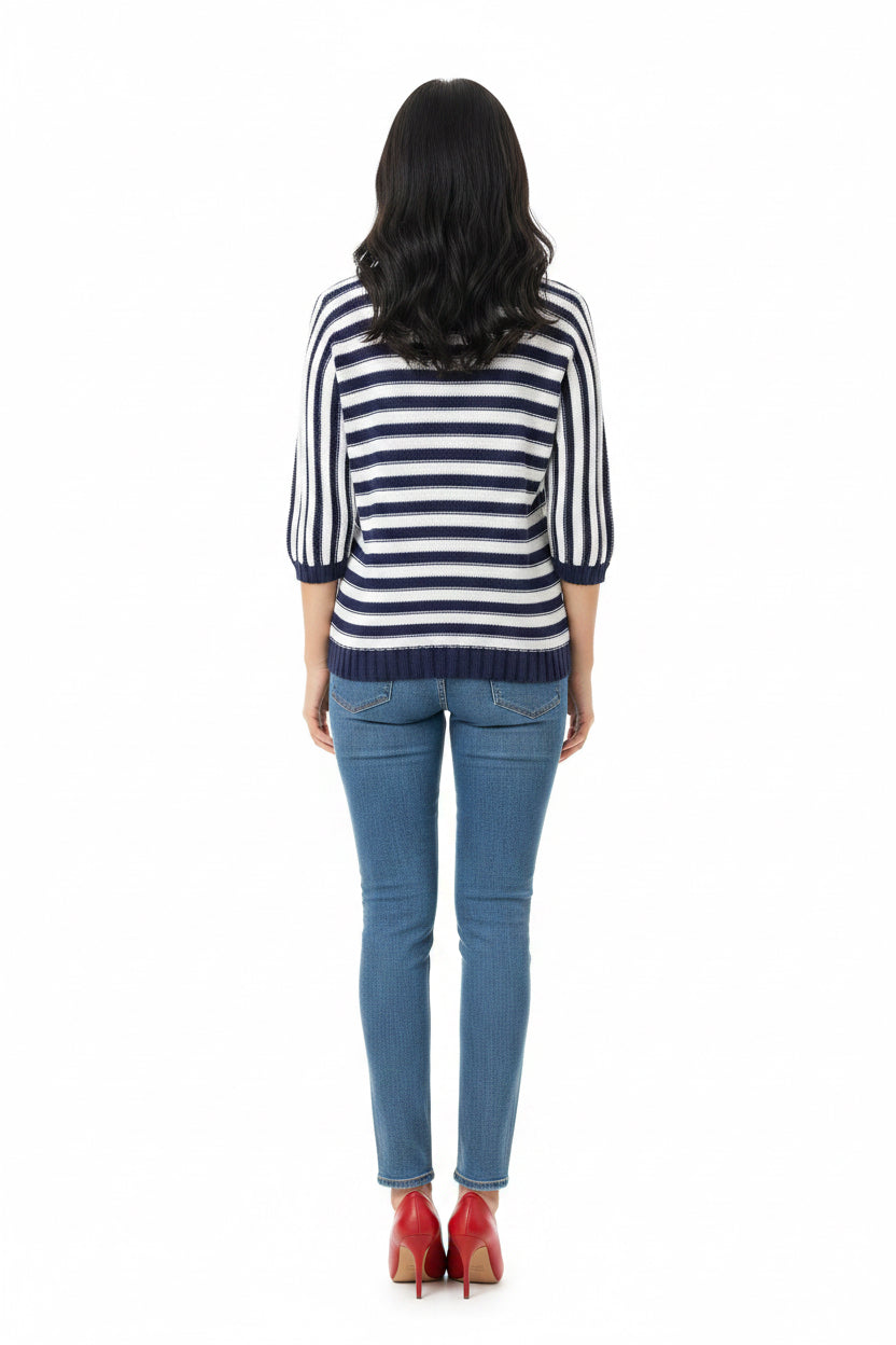 Grifoni Knit Sweater, Size: 40