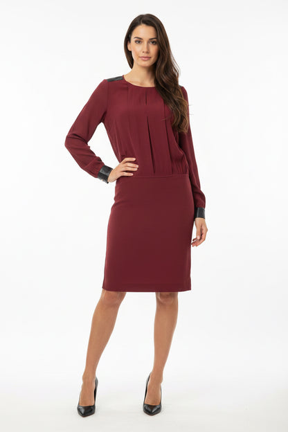 Tommy Hilfiger Item: Dress Size: 34/XS Color: red Material: pure silk