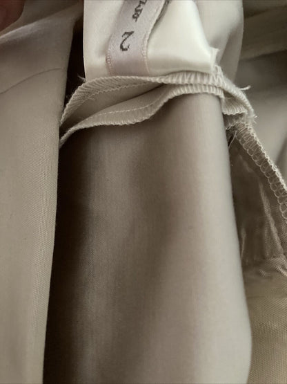 Schumacher Dress Material: Lambskin and cotton Size 34