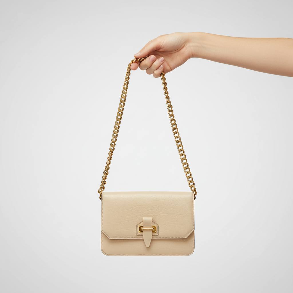 Tom Ford Tara Small Chain Crossbody — front view | Rent designer fashion at Laura Messerschmitt Berlin