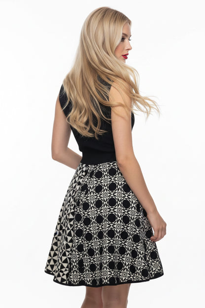 Fausto Puglisi Kleid, Größe: ital.40 34 black white