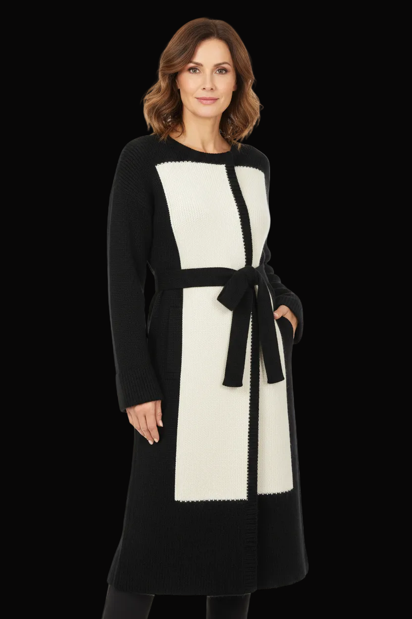 Loewe belted knitted wool coat — rent from Laura Messerschmitt, Berlin stylist