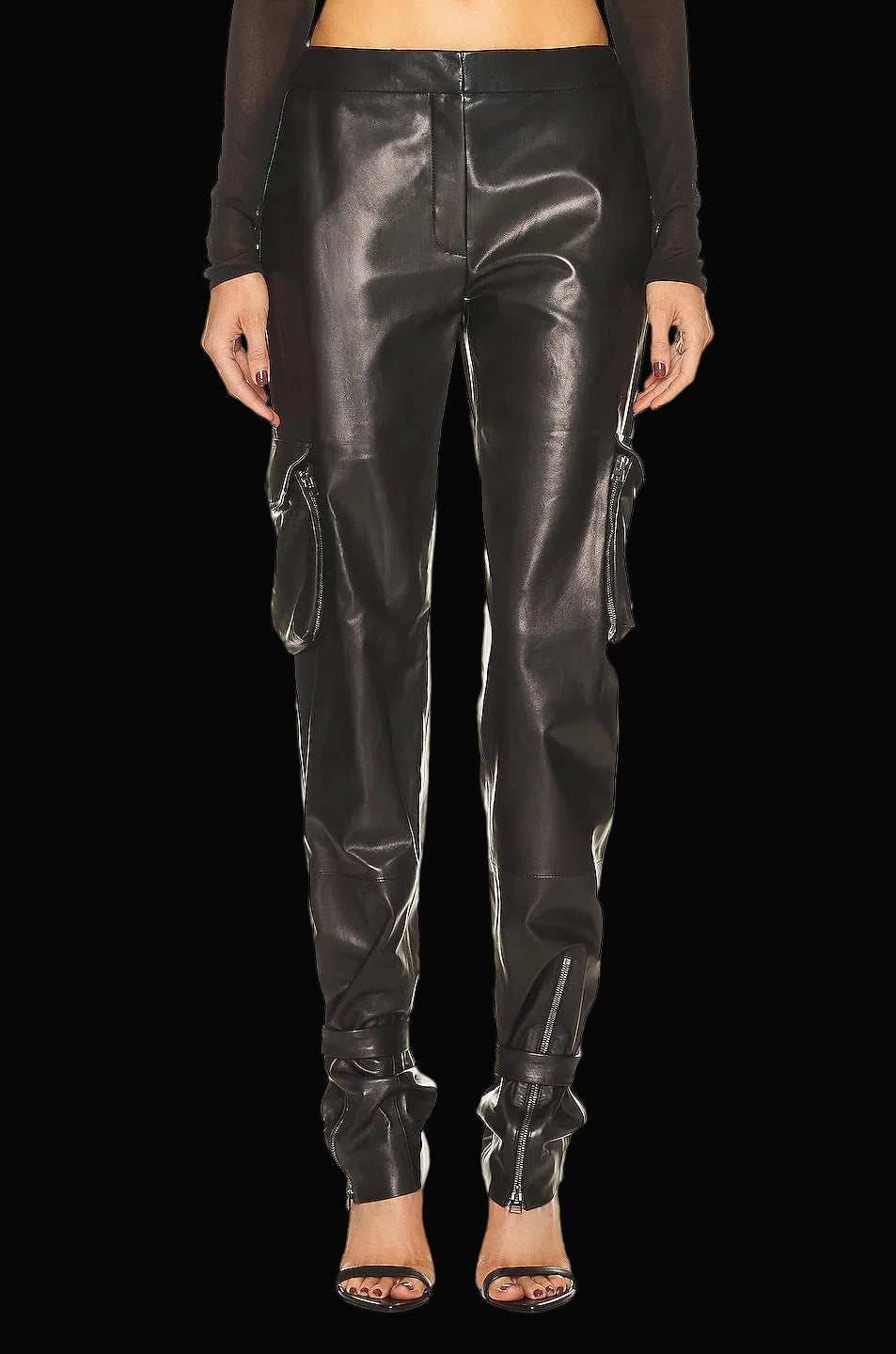 Tom Ford nappa leather cargo pants — rent from Laura Messerschmitt, Berlin stylist