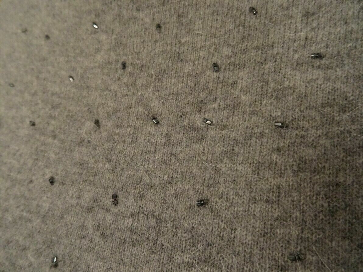 Brand: DKNY, jumper, size S, flannel grey, NP-399, material: pure lambswool