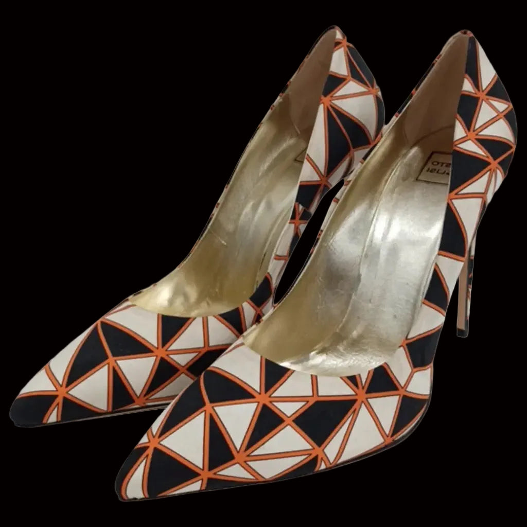 Fausto Puglisi — Silk Pumps — front view | Rent designer fashion at Laura Messerschmitt Berlin