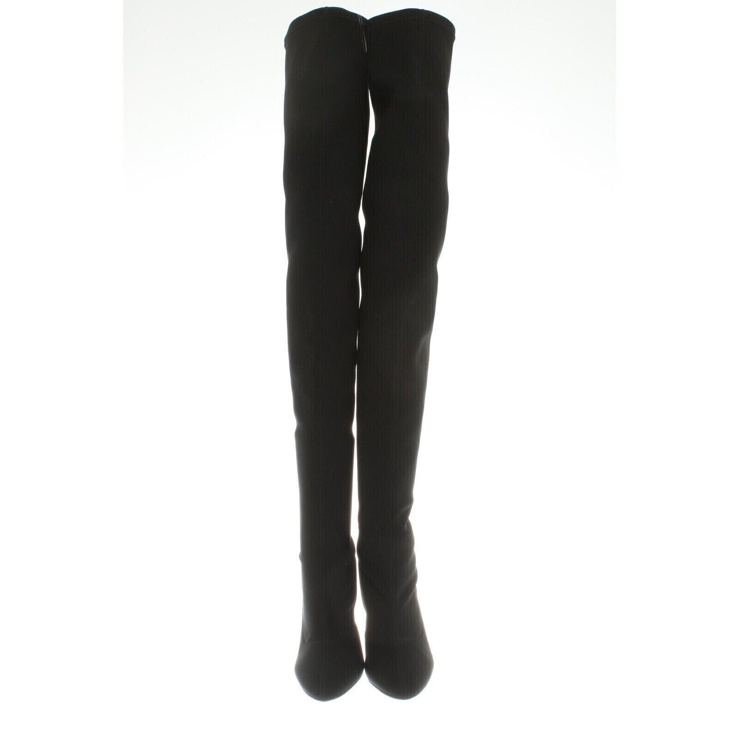 Stuart Weitzman — Black Neoprene Over-the-Knee Boots — back view | Rent designer fashion at Laura Messerschmitt Berlin