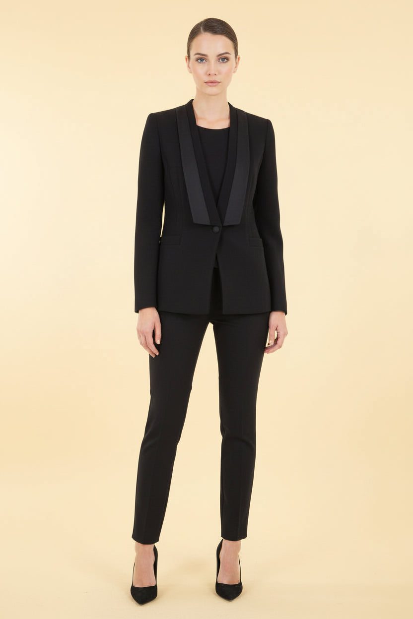 Just Cavalli — Vegan Tailored Blazer in Black
