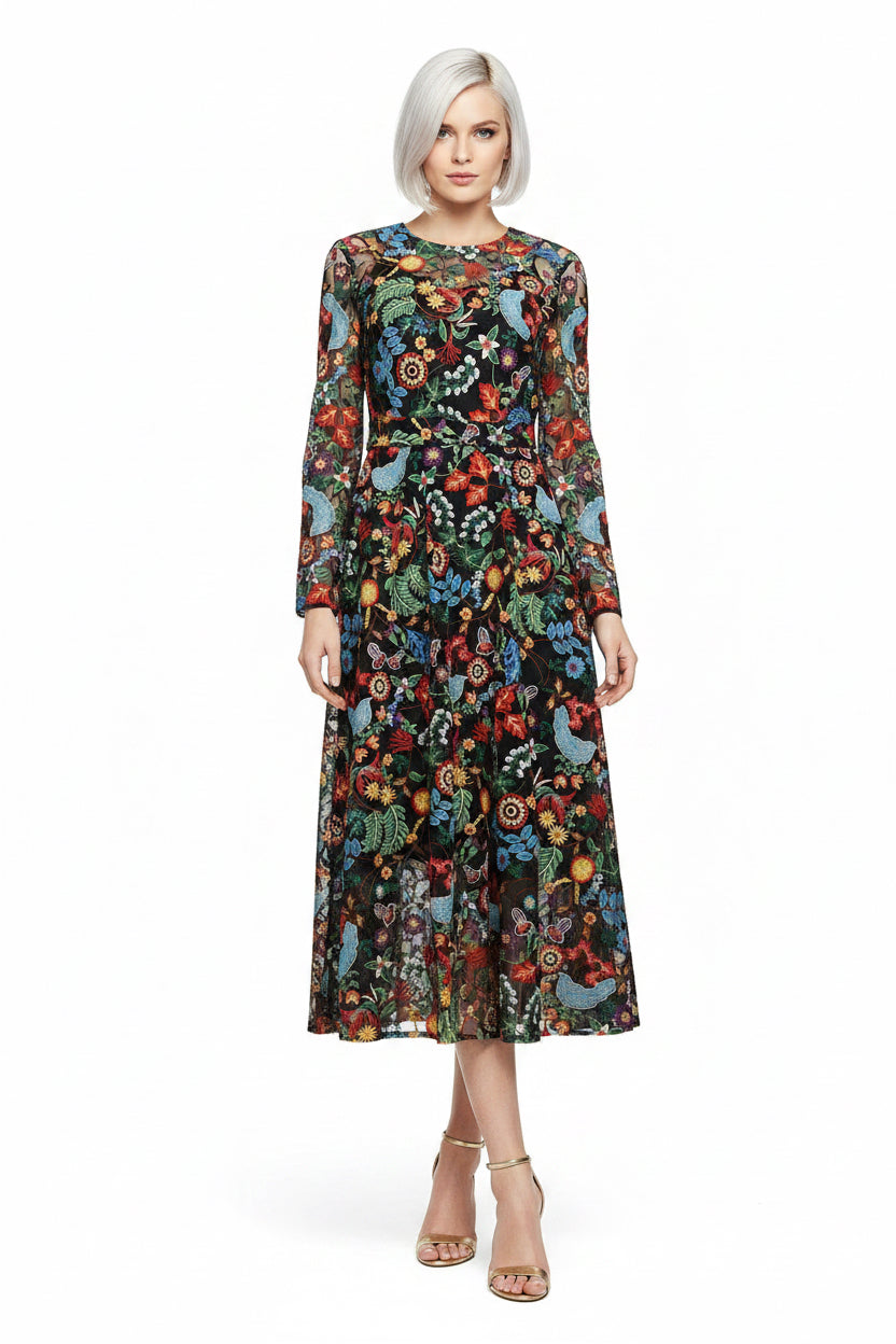 Midi Dress Jolin by MATSOUR'I 36 HANDMADE IN BERLIN