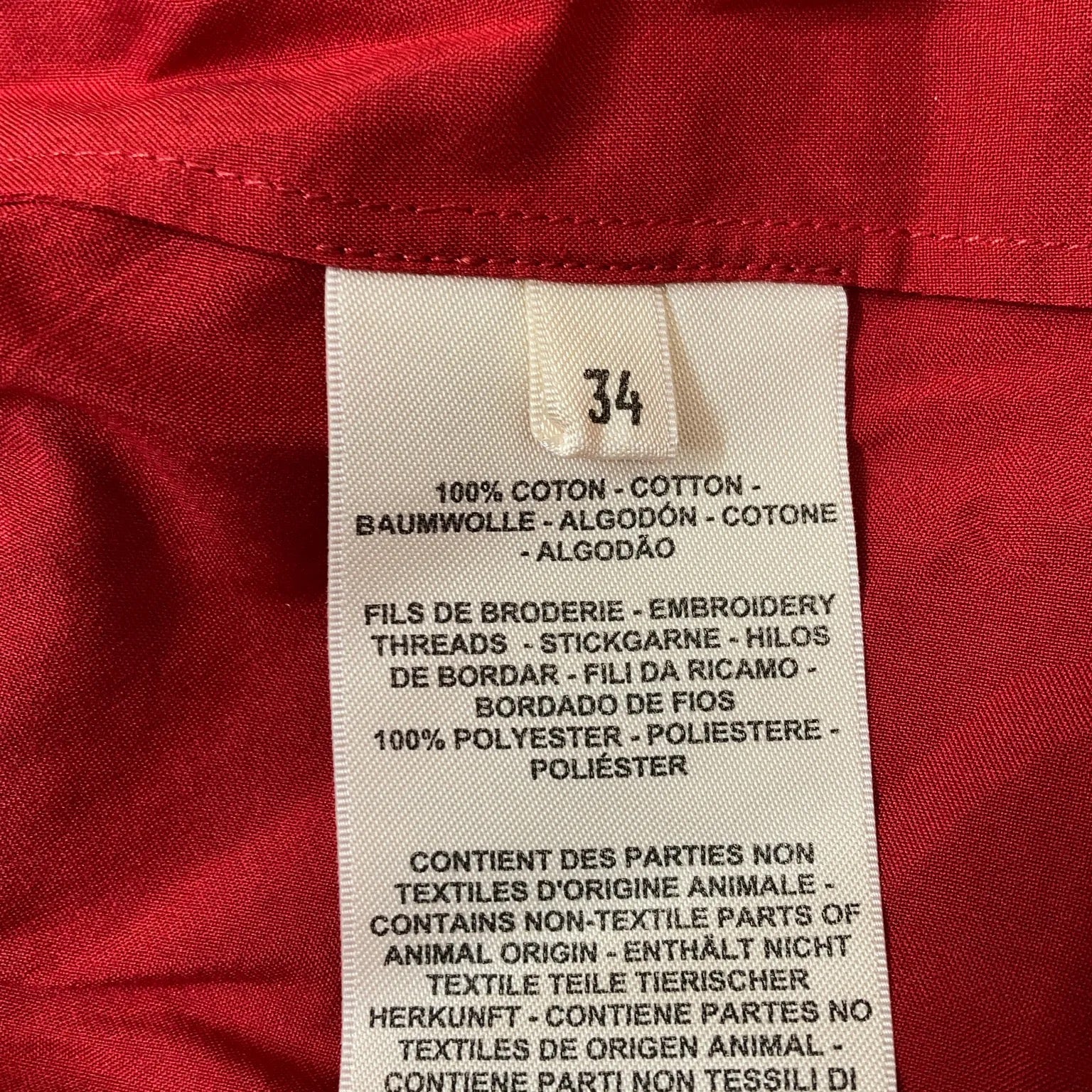 Hermès — Cotton Broderie Anglaise Shirt Dress — additional view 3