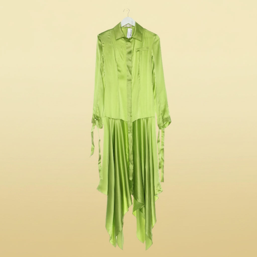 Matériel Tbilisi Neon S Cocktail Dress Silk