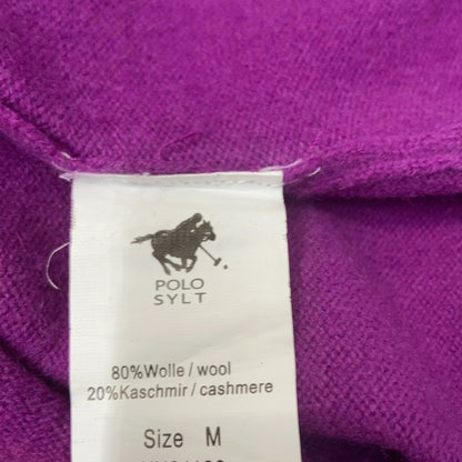 Polo Sylt — Fuchsia Wool Knit Dress — styling detail | Rent designer fashion at Laura Messerschmitt Berlin