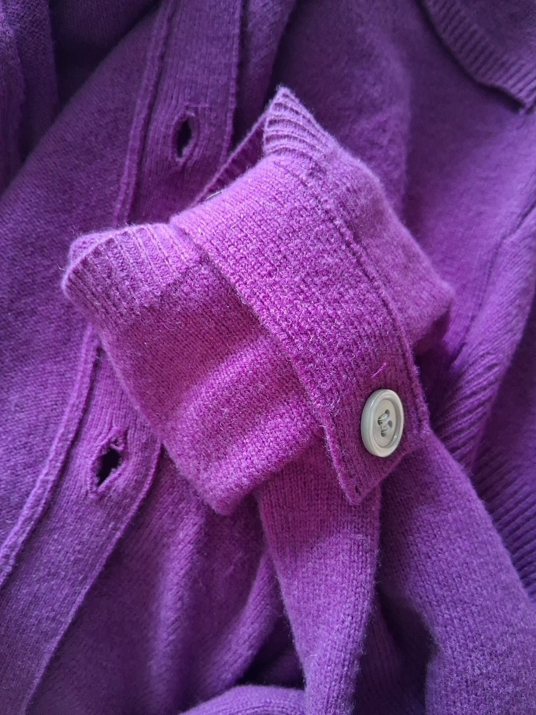 Polo Sylt — Fuchsia Wool Knit Dress — view 7 | Rent designer fashion at Laura Messerschmitt Berlin