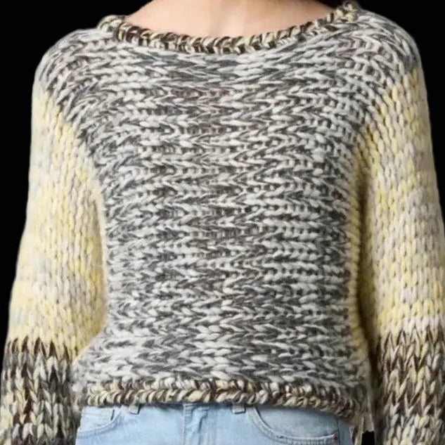 Roberto Collina Baby Alpaca Sweater — Detail texture