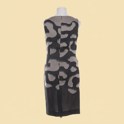 Escada Coat and Dress, Size: 34, Brown, Gray, Black