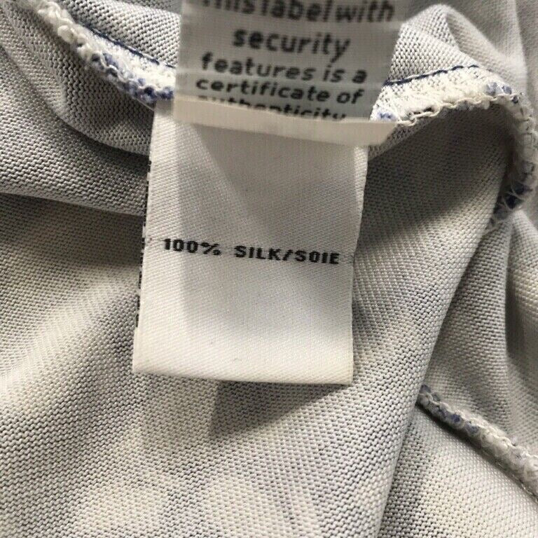 Diane von Furstenberg — Silk Wrap Dress in Blue, White & Red — additional view 3
