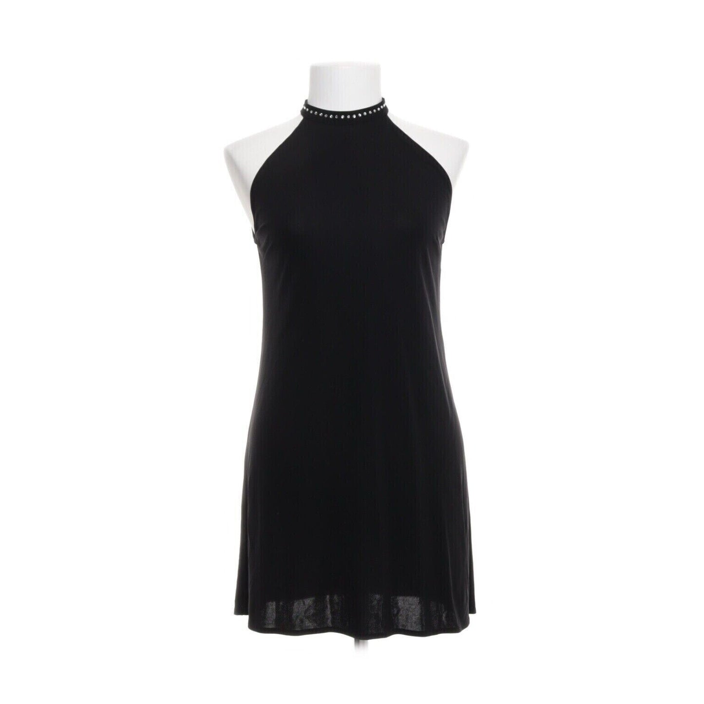Kookaï — Black Crystal-Embellished Mini Dress — detail view | Rent designer fashion at Laura Messerschmitt Berlin