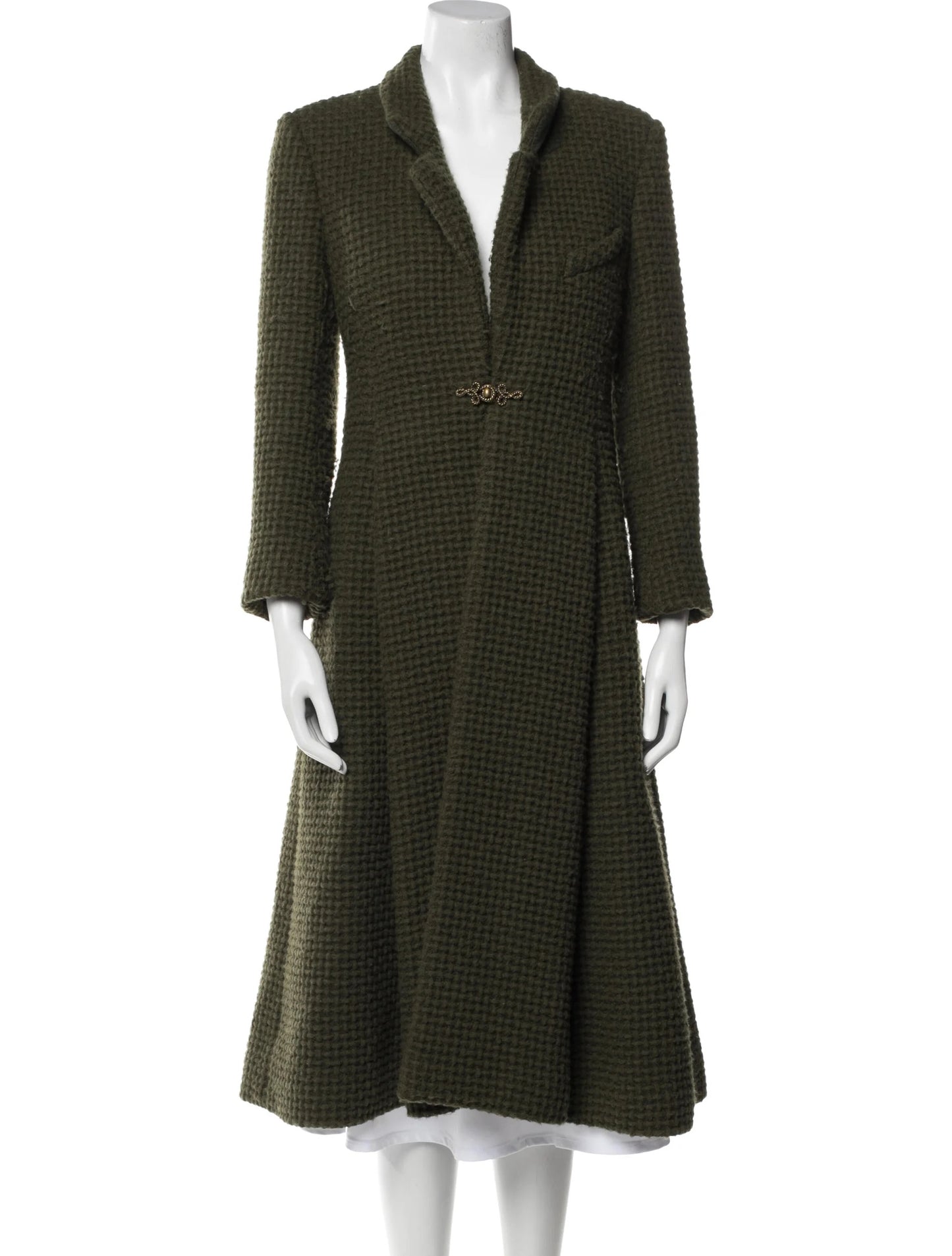 Chanel 2015 Paris-Salzburg Coat green